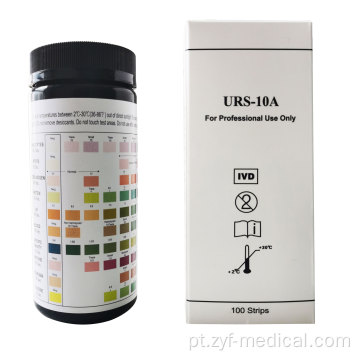 Testes de urina do analisador de urina Tiras de reagentes de urina